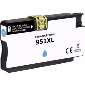 Renkforce zamiennik tuszu HP 951 XL (CN046AE) kompatybilny cyjan RF-I-HP951XLC RF-5718848 (RF-5718848)