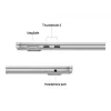 Laptop Apple MacBook Air 13,6 cala (2025) MW0W3D/A, Apple M4, 16 GB, 256 GB SSD, srebrny