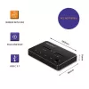 Qoltec 50310 Stacja dokująca do dysków 2x SSD M.2 SATA NGFF USB Type C