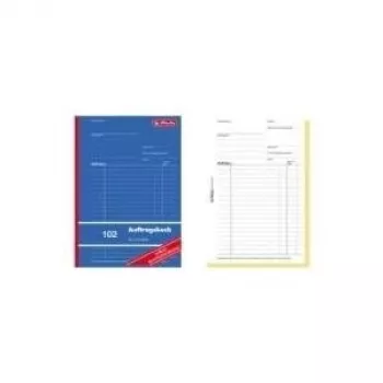 Książka administracyjna Herlitz 880427 niebieska A4 80 arkuszy