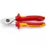 Knipex 95 16 165 T zaciskarka do kabli Narzędzie do zaciskania Czarny, Żółty