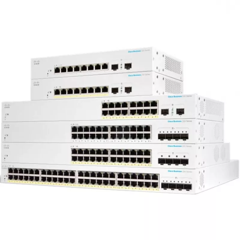 Zarządzany przełącznik Gigabit Ethernet L2 Cisco CBS220-48FP-4X-EU