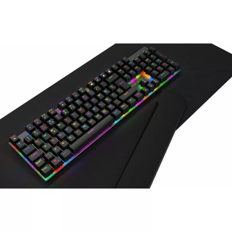 Incase Gaming Keyboard IKG-443 Mechanisch, RGB, dt. Layout
