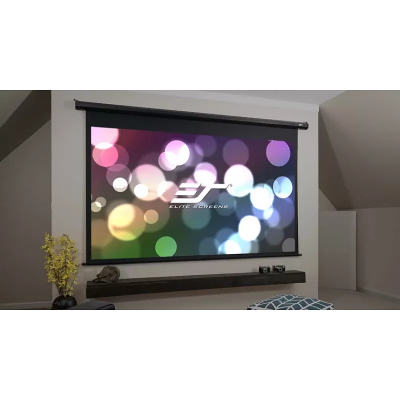 Elite Screens | Manual Series | M119XWS1 | Przekątna 119 cali | 1:1 | Szerokość obrazu (W) 213 cm | Biały