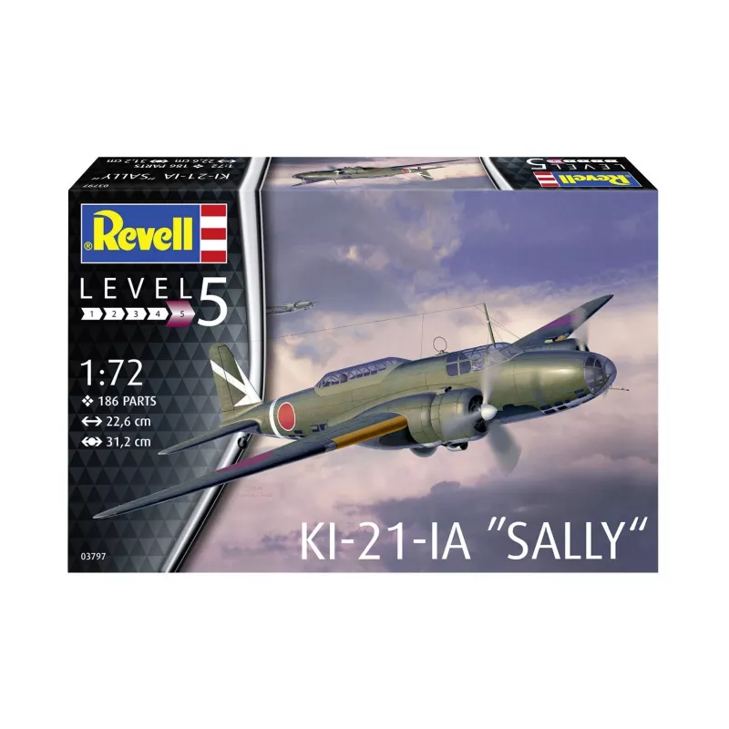 Zestaw modelarski Revell KI-21-LA Sally 1:72
