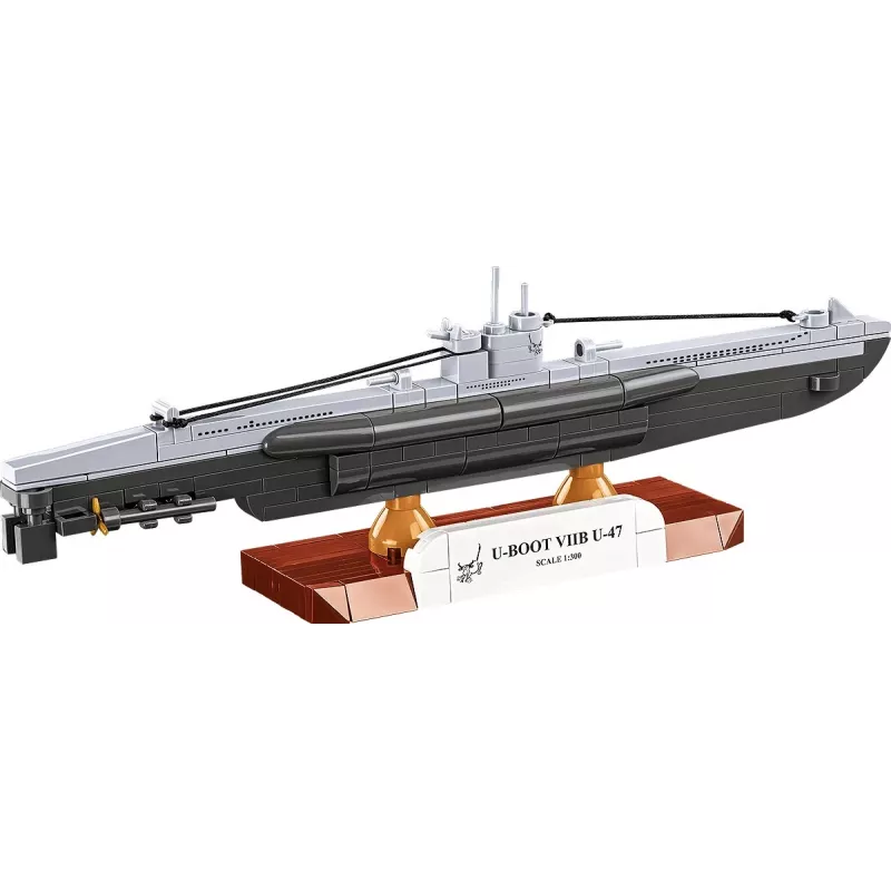 Model łodzi podwodnej Cobi U-47 T.VIIB 1:300 zestaw, marka Cobi, model 4858