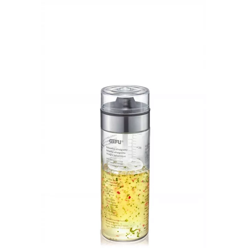 GEFU MIX G-14491 szklany shaker do dressingów, 500 ml