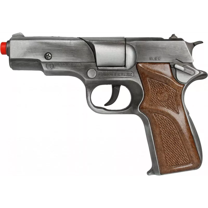 Pulio Gonher 125/1 GC metalowy pistolet policyjny zabawka