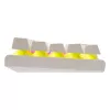 Klawiatura mechaniczna White Shark Wakizashi-2 US czerwony Switch, układ Tenkeyless/US, biała