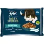FELIX Tasty Shczerwonys z łososiem i tuńczykiem - 4x 80g