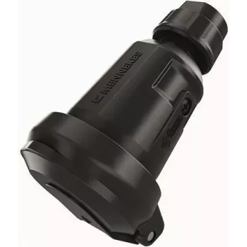 Mennekes Coupling SCHUKO Czarny15807116A 2p+PE IP54 (158071)