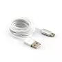 Sbox USB-TYPEC-15W USB->Type C M/M 1,5m Coconut White