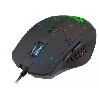 Mysz Tracer GAMEZONE XO - USB - Optyczna - 6 przycisków - Czarna