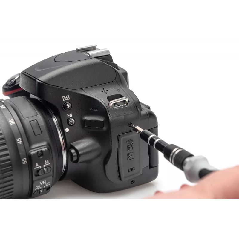 Digitus Zestaw precyzyjnych wkrętaków mechanicznych 115-częściowy 98 bitów Security Torx Hex Phillips