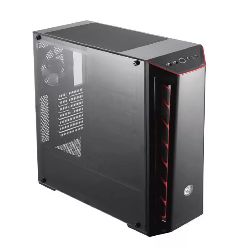Cooler Master MB520-KGNN-S01 MasterBox 520 Czarny, ATX, Midi-Tower, przezroczysty panel boczny od krawędzi do krawędzi