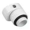 Adapter BitsPower X-Cross G1/4 cala męski na G1/4 cala żeński, przesunięcie 5 mm, biały