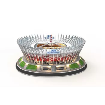 3D Puzzle cubicfun PGE National LED Model 306-L541H — Podświetlany LED model architektoniczny z papieru