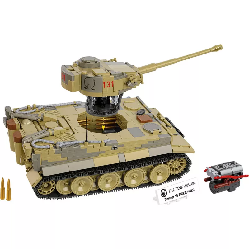 Zestaw konstrukcyjny COBI Panzer VI Tiger nr 131 1275 elementów