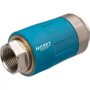 Sprzęgło bezpieczeństwa Hazet 9000-061 1/4 cala, znamionowe 10 bar, szybkozłącze pneumatyczne