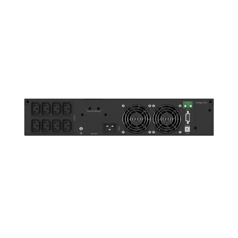 Zasilacz UPS do montażu w szafie rack ARMAC PF1 3000VA LCD, 8× IEC C13, obudowa metalowa