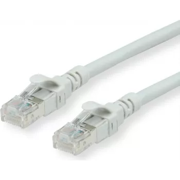 Roline - kabel krosowy - RJ-45 (M) na RJ-45 (M) - 1.5 m - SFTP, PiMF - CAT 6 - bezhalogenowy, formowany, skrętka - szary