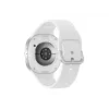 Samsung Galaxy Watch 8 3,3 cm (1,3 cala) AMOLED 40 mm Cyfrowy 438 x 438 pikseli Ekran dotykowy 4G Srebrny Wi-Fi GPS (satelitarny)