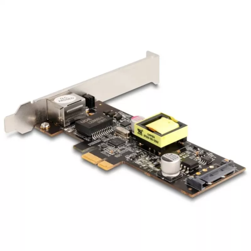 DeLOCK 88506 karta sieciowa PCI Express x1, 1 x RJ45 2.5 Gigabit LAN PoE+