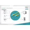 Kabel krosowy Digitus CAT 5e U/UTP DK-1512-050/Y 5m Żółty