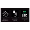 Dekoracyjne światło w stylu neonu MANTA SNL70WH Style Neon Lights CAT 2 białe 70 cm