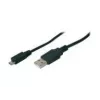 Kabel połączeniowy Assmann USB 2.0, typ A - micro B M/M, 3,0 m, zgodny z USB 2.0, UL, czarny (AK-300110-030-S)