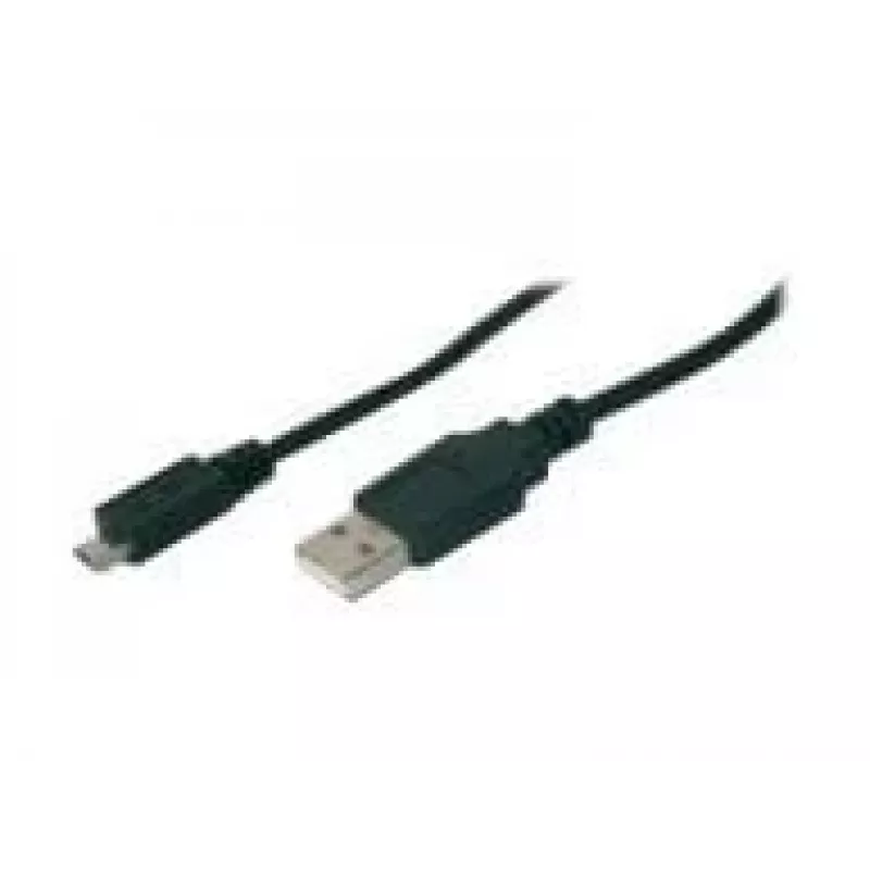 Kabel połączeniowy Assmann USB 2.0, typ A - micro B M/M, 3,0 m, zgodny z USB 2.0, UL, czarny (AK-300110-030-S)