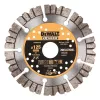 Tarcza szlifierska DeWalt 125 x 22 mm Extreme Runtime Diamentowa Tarcza do Kamienia, z Obniżonym Środkiem