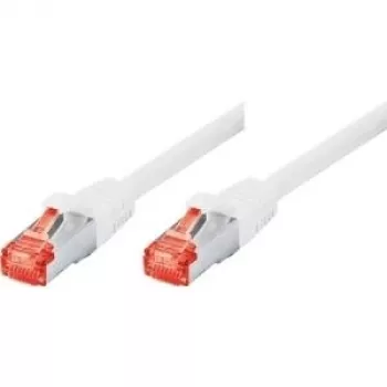 Tecline exertis Connect - Patch-Cable - RJ-45 (M) do RJ-45 (M) - 3 m - kabel SSTP - CAT 6 - bezhalogenowy - biały (71503W)