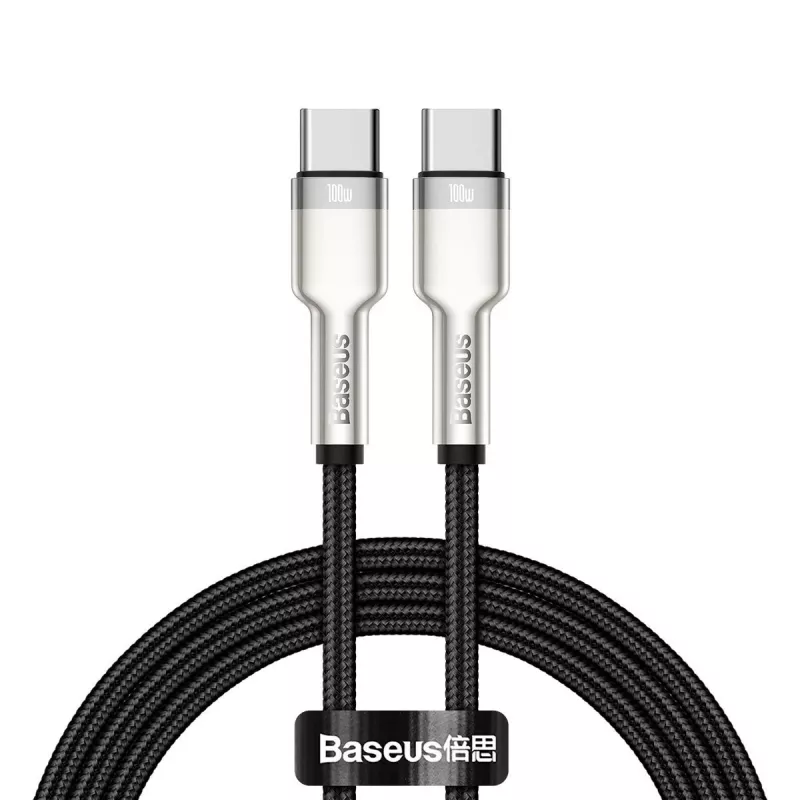 Kabel USB-C do USB-C Baseus CATJK-C01, USB 3.2 Gen 1, 1 m, czarny