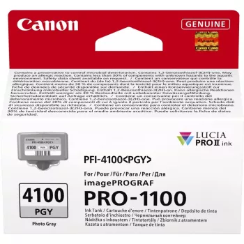Canon LUCIA PRO II wkład atramentowy 1 szt. Oryginalny Standardowa wydajność Szary fotograficzny