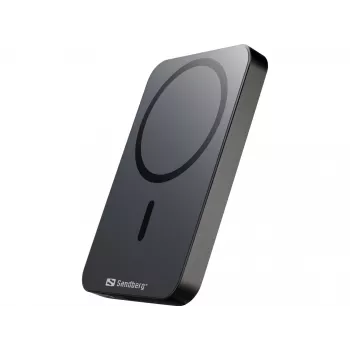 Przenośny powerbank Sandberg Mag Wireless Powerbank 5000 ALU, 5000 mAh