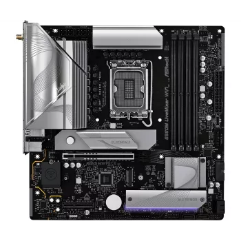 Płyta główna ASRock B860M LiveMixer WiFi — Intel B860, LGA 1851, micro ATX, DDR5, 4x DIMM, Wi‑Fi 6E, 2.5Gb LAN