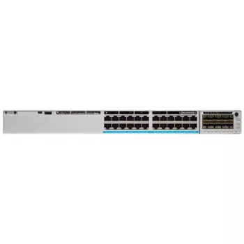 Przełącznik zarządzany L2/L3 Gigabit Ethernet Cisco C9300L-24P-4G-E