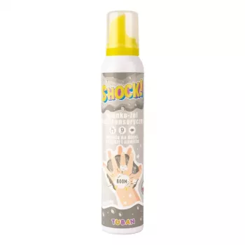 Slime Tuban SHOCK! MULTISENSORYCZNY PIANKO-ŻEL NEUTRALNY 200 ml