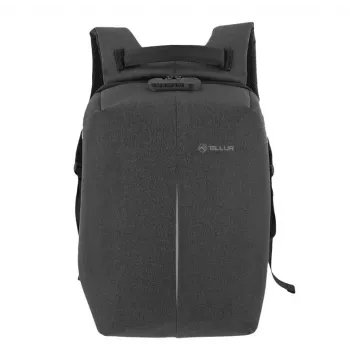 Plecak Tellur Notebook 15.6 Antitheft z portem USB, czarny