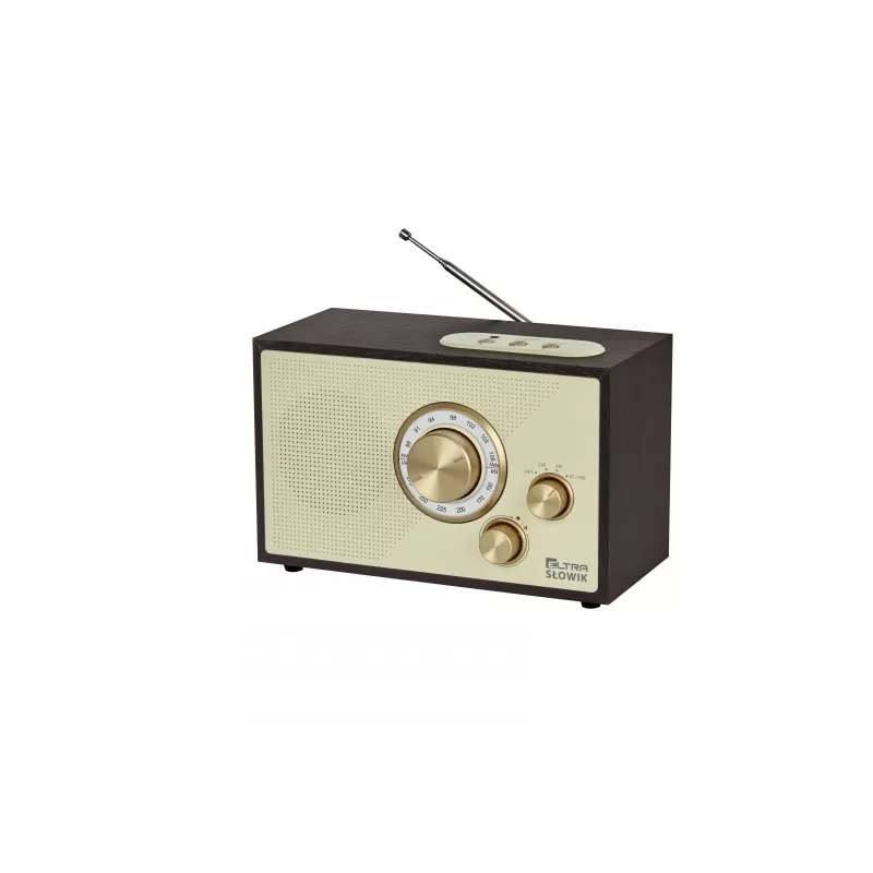 Radio OR Nightingale USB/BT ciemny brąz