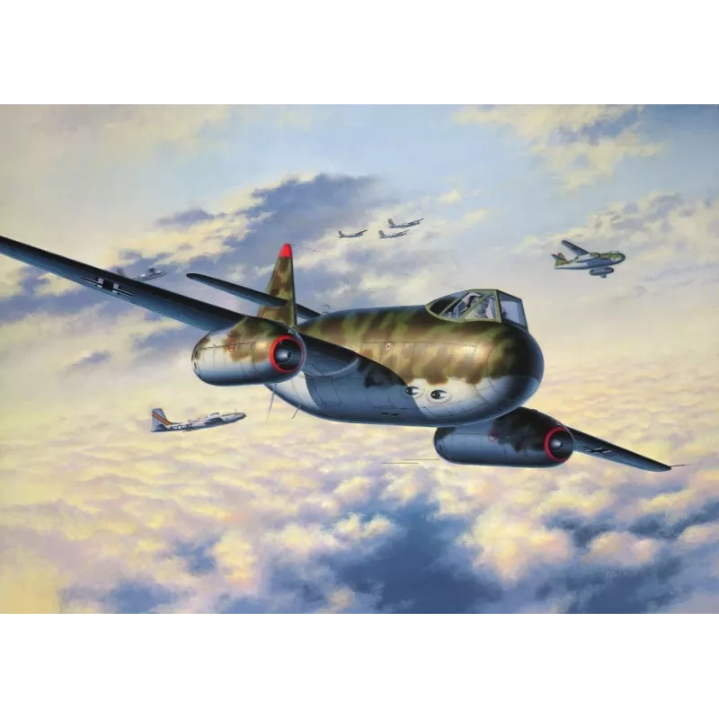 Model plastikowy samolotu REVELL Messerschmitt P.1099A-P-SER skala 1/72