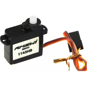 Amewi Micro-Servo AMXRacing 1143HB Analogowe Serwo — Tworzywo przekładni: plastik (28951)