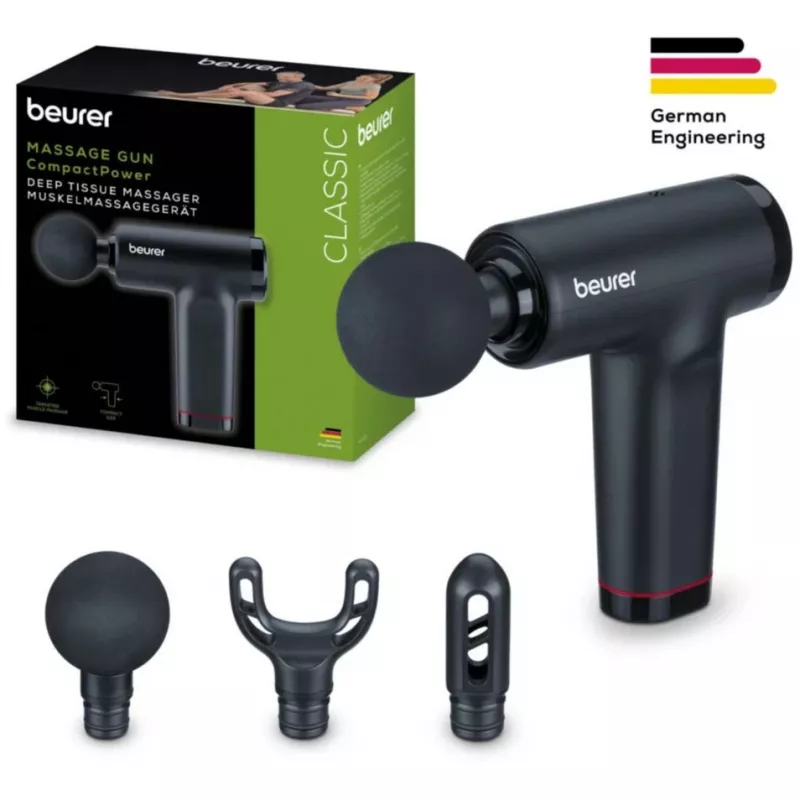 Ręczny masażer Beurer MG 89 Compact Power trigger point – czarny