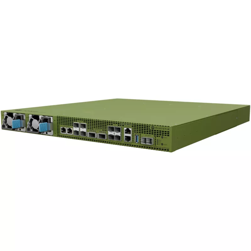 Switch MikroTik RDS2216-2XG-4S+4XS-2XQ 16-portowy przełącznik 10G z portami SFP+/SFP28 i QSFP+