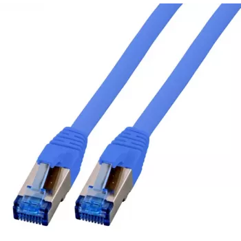 Kabel krosowy EFB-Elektronik RJ45 Kat.6A S/FTP Kabel surowy TPECat.7 superflex Niebieski 7,5m Producent: EFB Elektronik (K5525FBL.7,5)