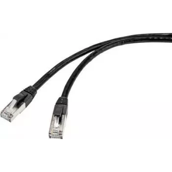 Renkforce RF-4538204 Kabel sieciowy czarny 30 m Cat6a S/FTP (S-STP) (RF-4538204)