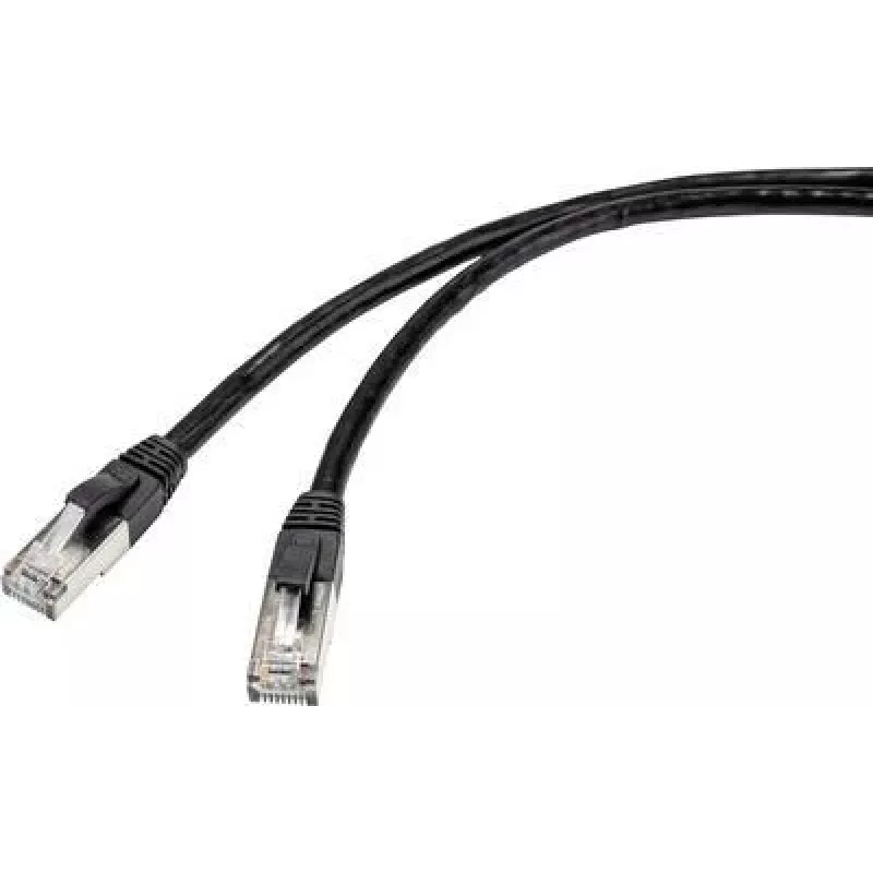 Renkforce RF-4538204 Kabel sieciowy czarny 30 m Cat6a S/FTP (S-STP) (RF-4538204)