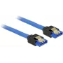 Kabel SATA DeLOCK 84981 1 m SATA 7-pin czarny niebieski