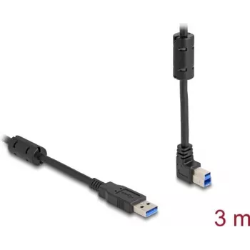 DeLOCK Kabel USB Typ-A męski do Typ-B męski 90° kątowo w górę 3 m